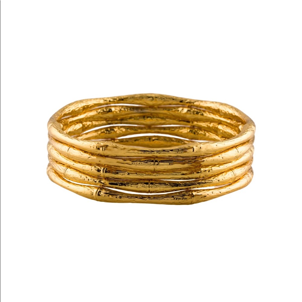 Cult Gaia Dahlia Bangle Set